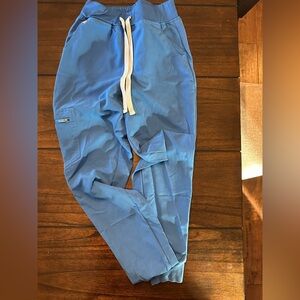 Figs women’s extra small jogger, scrubs, blue